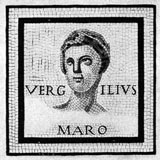 Photo of Vergil mosaic.