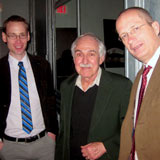 Photo of Alex Loney, Joe Russo, and Egbert Bakker.