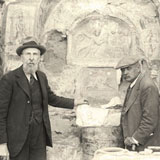 Photo of Cumont and Michael I. Rostovtzeff.