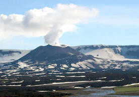 Manning volcano photo