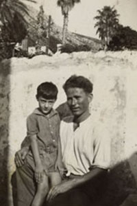 Adam Parry with young Nikola