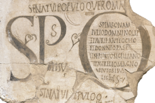 Dura-Europos Latin inscription from the Yale University Art Gallery